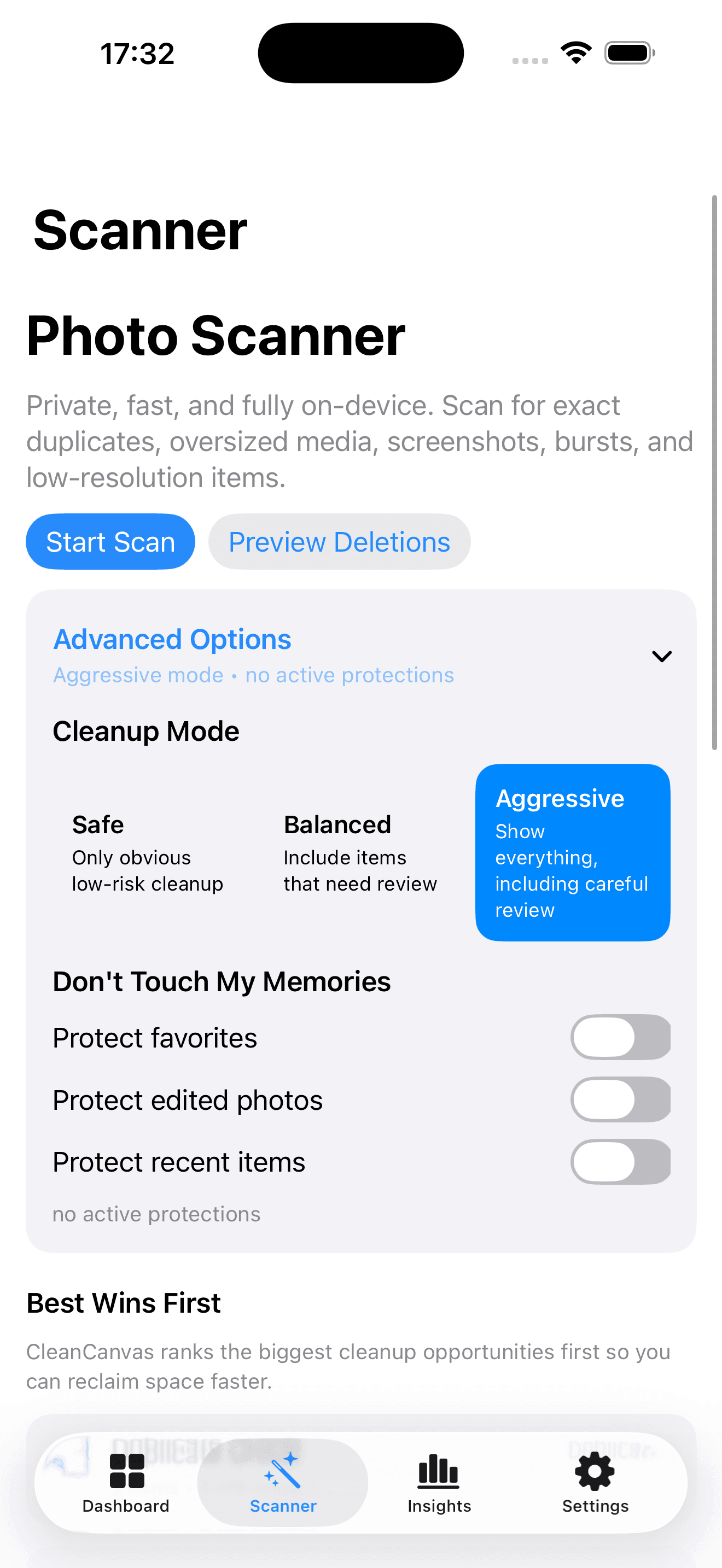CleanCanvas iOS 2